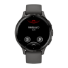Умные часы Garmin Venu 3S, 41 мм, серый силиконовый ремешок