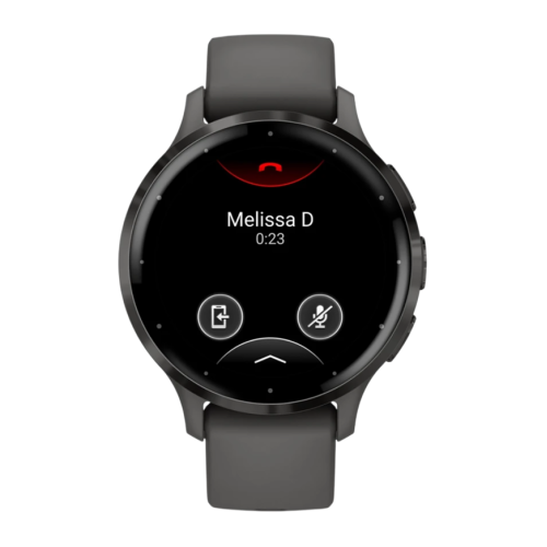 Умные часы Garmin Venu 3S, 41 мм, серый силиконовый ремешок