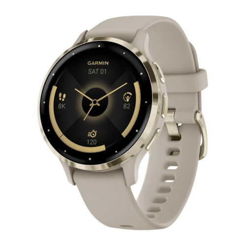 Умные часы Garmin Venu 3S, 41 мм, «французский серый» силиконовый ремешок - изображение 1