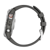 Умные часы Garmin epix (Gen 2) Standard Edition, 47 мм, чёрный силиконовый ремешок - миниатюра 3