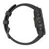 Умные часы Garmin epix (Gen 2) Sapphire Edition, 47 мм, чёрный силиконовый ремешок - миниатюра 4