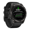 Умные часы Garmin epix Pro (Gen 2) Sapphire Edition, 51 мм, чёрный силиконовый ремешок - миниатюра 4