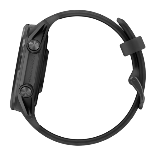 Умные часы Garmin Forerunner 570, 42 мм, силиконовый ремешок цвета «полупрозрачный чёрный»/чёрный - изображение 2