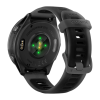 Умные часы Garmin Forerunner 570, 47 мм, силиконовый ремешок цвета «полупрозрачный чёрный»/чёрный - миниатюра 2