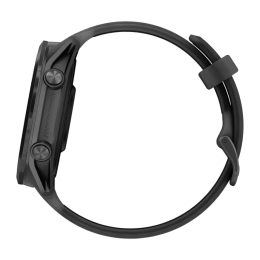 Умные часы Garmin Forerunner 570, 47 мм, силиконовый ремешок цвета «полупрозрачный чёрный»/чёрный - изображение 3