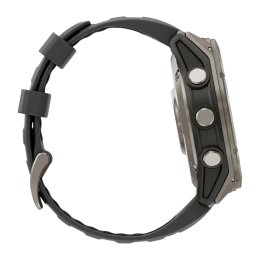 Умные часы Garmin fenix 8 Pro, 51 мм, AMOLED, титан, сапфир, силиконовый ремешок цвета «графитовый/чёрный» - изображение 3
