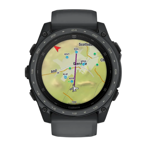 Умные часы Garmin tactix 8, 51 мм, AMOLED, Cerakote, сланцево-серый силиконовый ремешок - изображение 1