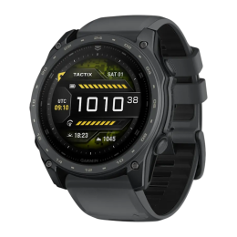 Умные часы Garmin tactix 8, 51 мм, AMOLED, Cerakote, сланцево-серый силиконовый ремешок - изображение 2