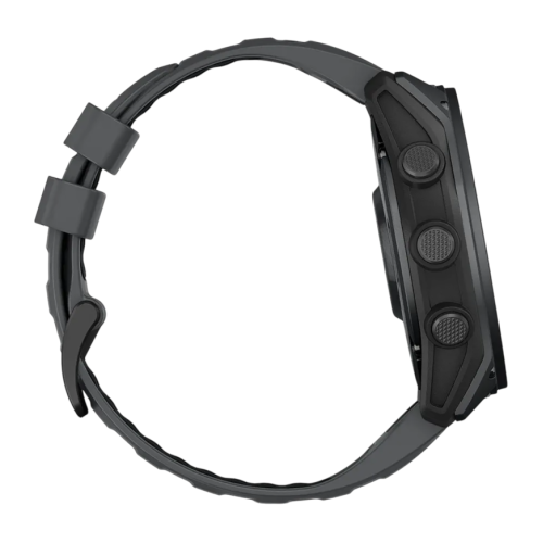 Умные часы Garmin tactix 8, 51 мм, AMOLED, Cerakote, сланцево-серый силиконовый ремешок - изображение 3