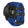 Умные часы Garmin Instinct 3, 45 мм, AMOLED, силиконовый ремешок цвета «синий/чёрный» - миниатюра 3