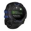 Умные часы Garmin Instinct 3, 50 мм, AMOLED, силиконовый ремешок цвета «чёрный/синий» - миниатюра 5