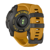 Умные часы Garmin Instinct 3, 45 мм, Solar, силиконовый ремешок цвета «солнечный луч/серый» - миниатюра 1
