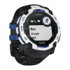 Умные часы Garmin Instinct 3, 50 мм, Solar, силиконовый ремешок цвета «чёрный/синий» - миниатюра 3
