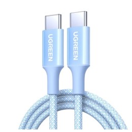 Кабель UGREEN L502 USB-C - USB-C 100W 2m (Blue)