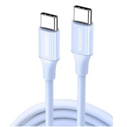 Кабель UGREEN USB-C USB-C 60W 1m (Sky Blue)