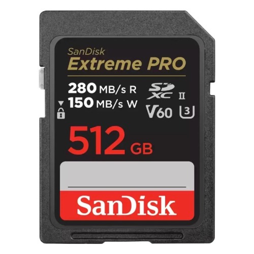 Карта памяти Sandisk Extreme Pro SDXC 512Gb