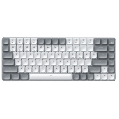 Клавиатура Satechi SM1 Slim Mechanical Backlit Bluetooth (White Gray)