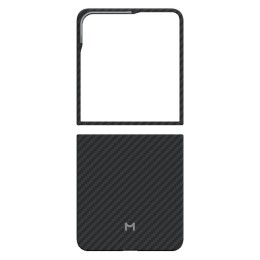Чехол Magssory Aramid Case с поддержкой MagSafe для Samsung Galaxy Z Flip8 (Черный)