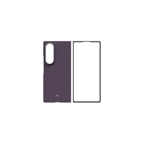 Чехол Magssory Aramid Case с поддержкой MagSafe для Samsung Galaxy Z Fold8 Ultra (Бордовая клетка) - изображение 1