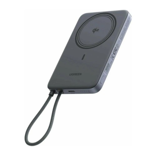Внешний аккумулятор UGREEN PB570 MagFlow Air 10000mAh Qi2 (Space Gray) - изображение 2