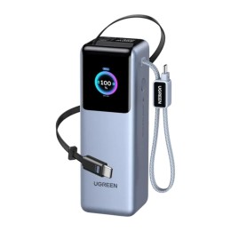 Внешний аккумулятор UGREEN PB728 Nexode Pro 25000mAh 200W CCC (Space Gray)