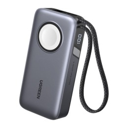 Внешний аккумулятор UGREEN PB527 10000mAh 30W (Space Gray)