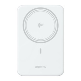 Внешний аккумулятор UGREEN PB580 MagFlow Air 5000mAh Qi2 (Moon White) - изображение 2