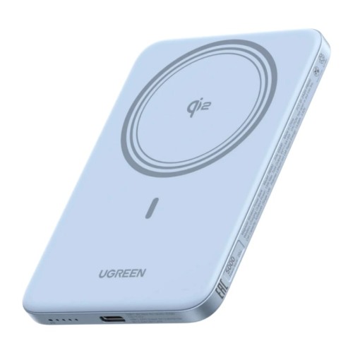 Внешний аккумулятор UGREEN PB580 MagFlow Air 5000mAh Qi2 (Star Blue)