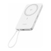 Внешний аккумулятор UGREEN PB570 MagFlow Air 10000mAh Qi2 (Moon White) - миниатюра 2