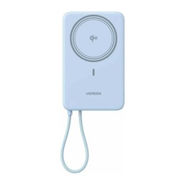 Внешний аккумулятор UGREEN PB570 MagFlow Air 10000mAh Qi2 (Star Blue) - изображение 1