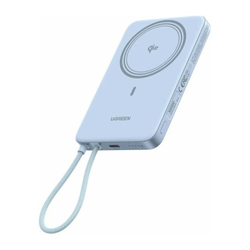 Внешний аккумулятор UGREEN PB570 MagFlow Air 10000mAh Qi2 (Star Blue) - изображение 2