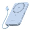Внешний аккумулятор UGREEN PB570 MagFlow Air 10000mAh Qi2 (Star Blue) - миниатюра 3