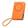 Внешний аккумулятор UGREEN PB773 MagFlow 10000mAh Qi2.2 CCC (Orange) - миниатюра 2