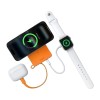 Внешний аккумулятор UGREEN PB773 MagFlow 10000mAh Qi2.2 CCC (Orange) - миниатюра 2