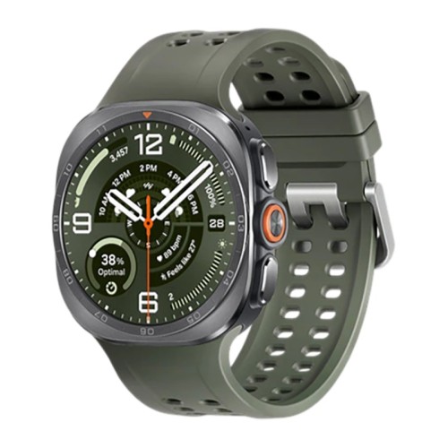 Умные часы Samsung Galaxy Watch Ultra2 47mm (Titanium Grey, ремешок Marine Olive)