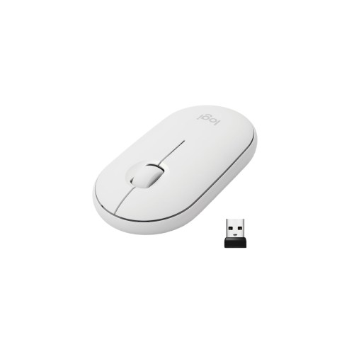 Мышь Logitech Pebble M350 (White) - изображение 1