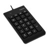 Проводная мембранная цифровая клавиатура Rapoo K10 - миниатюра 1