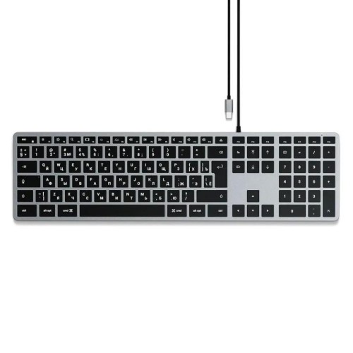 Проводная клавиатура с цифровой панелью Satechi W3 (USB-C)