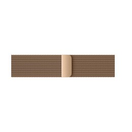 Стальной миланский сетчатый браслет Apple Milanese Loop для Apple Watch 44, 45, 46 мм и Ultra 49 мм (размер S/M), цвет: золотой (Gold)