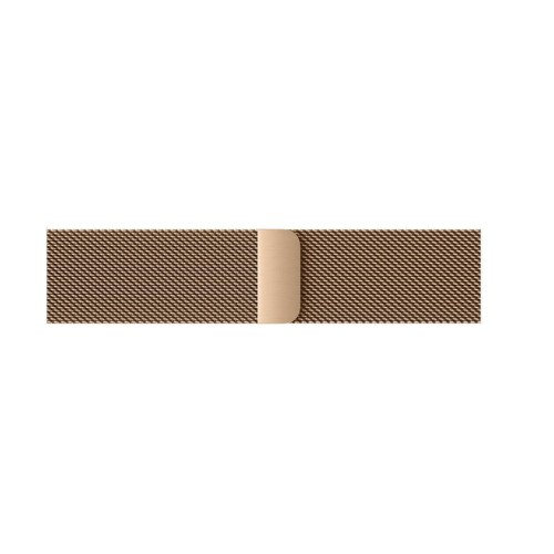 Стальной миланский сетчатый браслет Apple Milanese Loop для Apple Watch 44, 45, 46 мм и Ultra 49 мм (размер S/M), цвет: золотой (Gold)