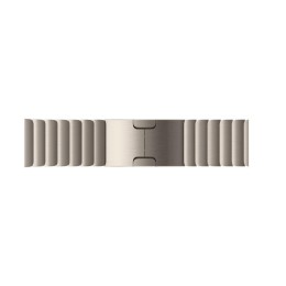 Стальной блочный браслет Apple Link Bracelet для Apple Watch 38, 40, 41 и 42 мм, цвет: светлый (Natural)