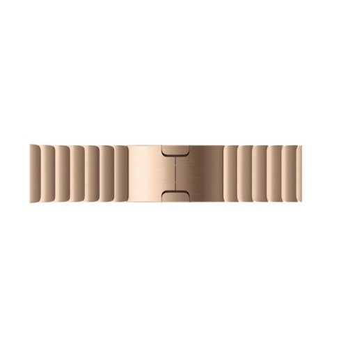 Стальной блочный браслет Apple Link Bracelet для Apple Watch 38, 40, 41 и 42 мм, цвет: золотой (Gold)