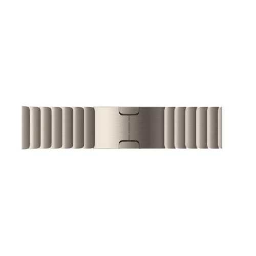 Стальной блочный браслет Apple Link Bracelet для Apple Watch 44, 45, 46 мм и Ultra 49 мм, цвет: светлый (Natural)