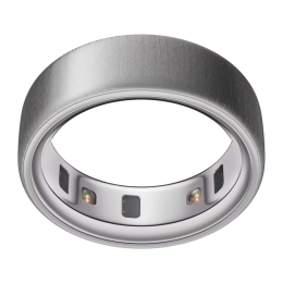 Умное кольцо Oura Ring 4 (Брашированное серебро | Brushed Silver)