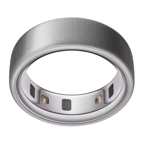 Умное кольцо Oura Ring 4 (Брашированное серебро | Brushed Silver)
