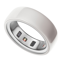 Умное кольцо Oura Ring 4 Ceramic (Облако | Cloud)