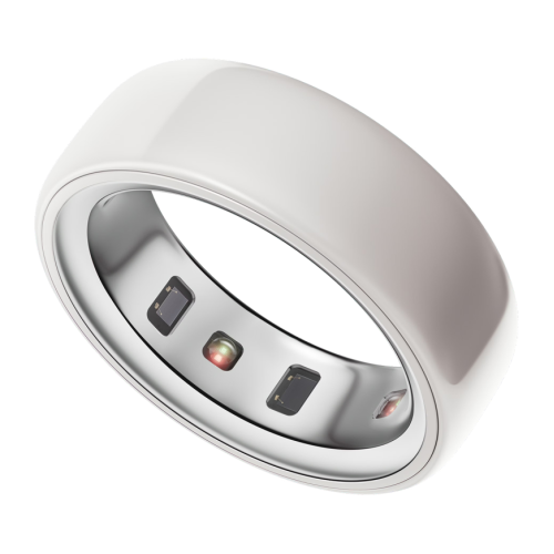 Умное кольцо Oura Ring 4 Ceramic (Облако | Cloud)