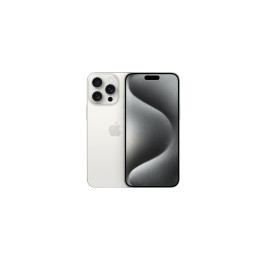 Телефон Apple iPhone 15 Pro Max 1Tb (White Titanium) Dual SIM - изображение 1