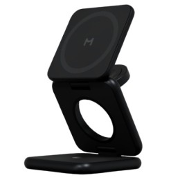 Беспроводное зарядное устройство Magssory Fold Pro 3-in-1 (Black)