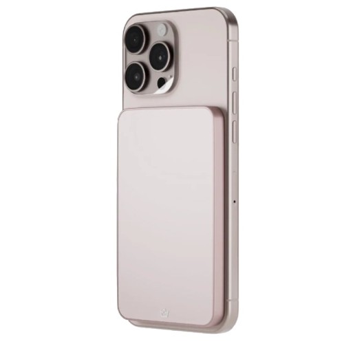 Внешний аккумулятор VLP Diamond Energy MagSafe Qi2 5000mAh (Desert Titanium)